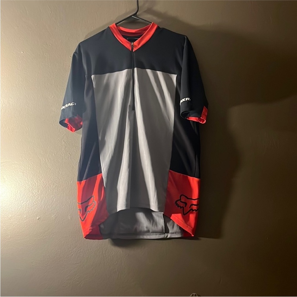 Fox Black and Red Performance Jersey
